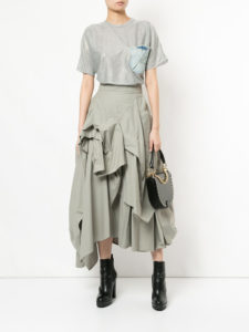 MATICEVSKI Definitive Deconstruct skirt