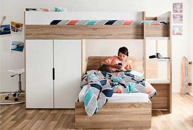 Cabin King Single Loft Bed Package
