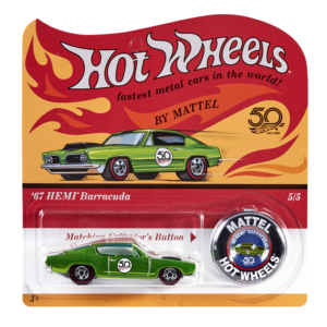 Hot Wheels 50th Anniversary '67 HEMI Barracuda