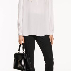 Cue Georgette Gathered Sleeve Top