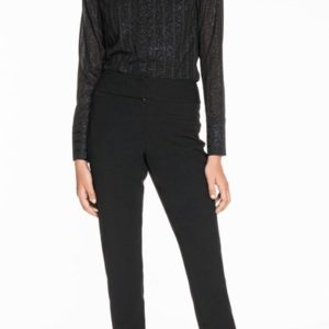 Cue Metallic Stripe Georgette Blouse