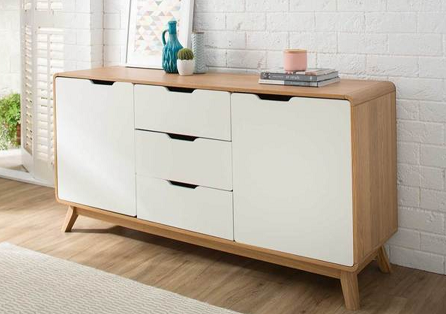 Retro 3 Drawer Buffet