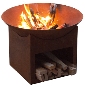 Glow Tambo Cast Iron Fire Pit