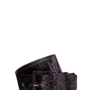 Cue Velvet Belt