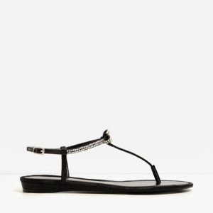 CHARLES & KEITH Stud Detail Thong Sandals