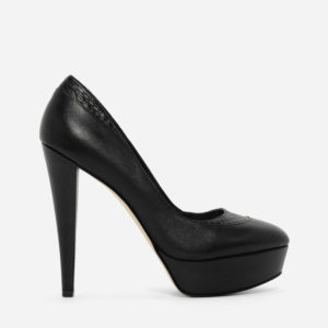 CHARLES & KEITH Leather Platform Pumps