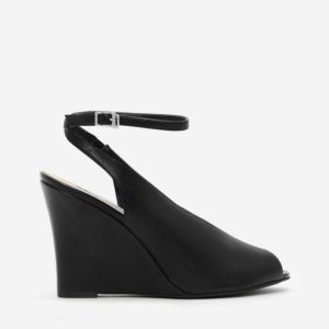 CHARLES & KEITH Peep-Toe Wedges