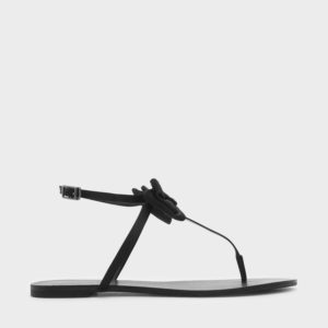 CHARLES & KEITH Bow Detail Thong Sandals