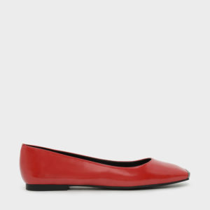 CHARLES & KEITH Square-Toe Ballerina Flats