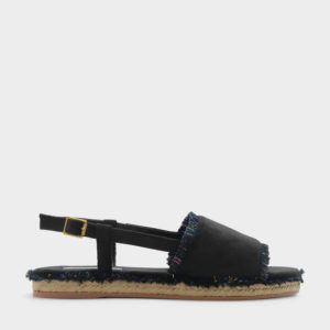 CHARLES & KEITH Frayed Fringed Espadrilles