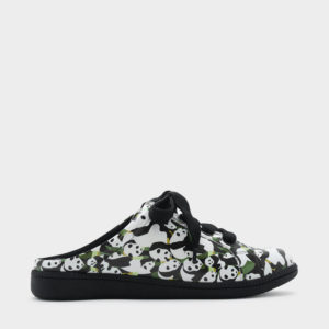CHARLES & KEITH Printed Lace Up Sneaker Mules