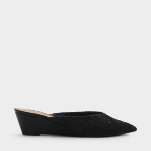 CHARLES & KEITH V Wedge Mules