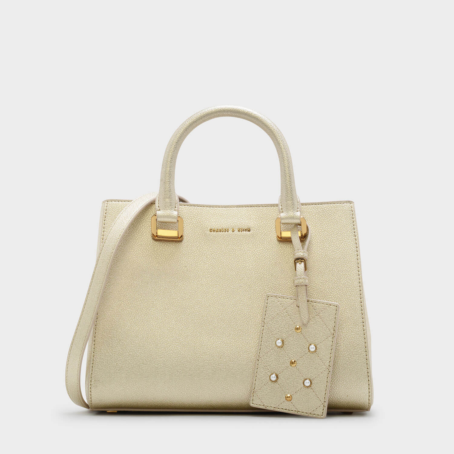 CHARLES & KEITH Large Structured City Bag | Australian Women Online