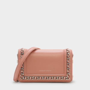 CHARLES & KEITH Chain Detail Clutch
