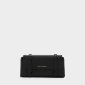 CHARLES & KEITH Strap Detail Long Wallet