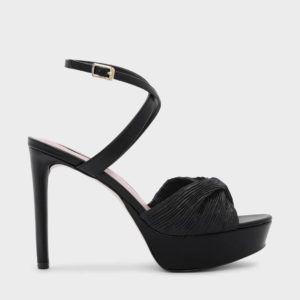 CHARLES & KEITH Twist Detail Platform Heels
