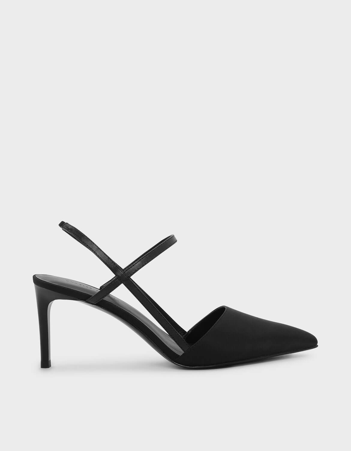 CHARLES & KEITH T-Bar Slingback Heels