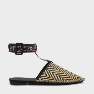 CHARLES & KEITH Ankle Strap Flats