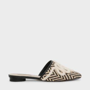 CHARLES & KEITH Rope Detail Slip Ons
