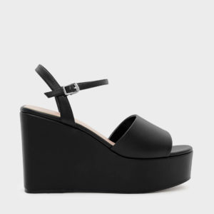 CHARLES & KEITH Ankle Strap Wedge Sandals