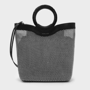 CHARLES & KEITH Circular Handle Tote