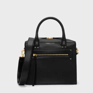 CHARLES & KEITH Zipper Detail Handbag