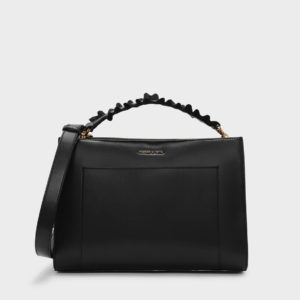 CHARLES & KEITH Ruffle Handle Bag
