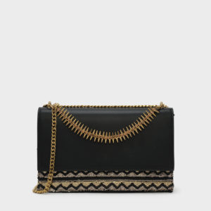 CHARLES & KEITH Embellished Front Flap Bag