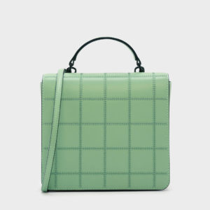 CHARLES & KEITH Quilted Front Flap Bag