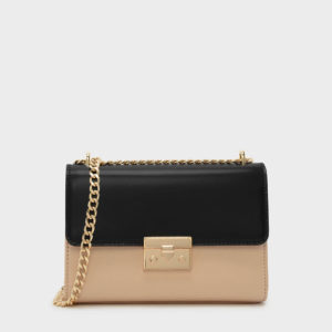 CHARLES & KEITH Front Flap Push-Lock Bag