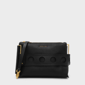 CHARLES & KEITH Cut Out Detail Clutch