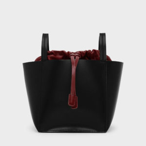 CHARLES & KEITH Drawstring Detail Crossbody Bag