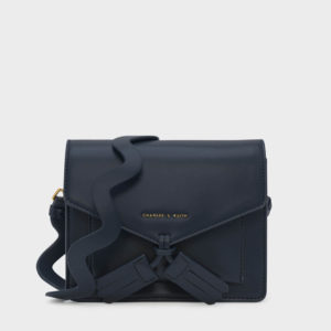 CHARLES & KEITH Tassel Detail Crossbody Bag