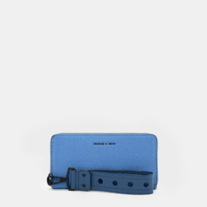 CHARLES & KEITH Cut Out Detail Wristlet Strap Wallet