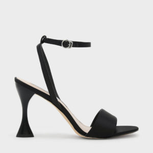 CHARLES & KEITH Sculptural Heel Sandals