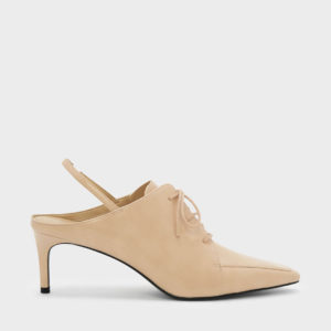 CHARLES & KEITH Slingback Derby Mules