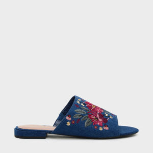 CHARLES & KEITH Embroidered Flat Mules