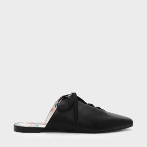 CHARLES & KEITH Laced Flat Mules