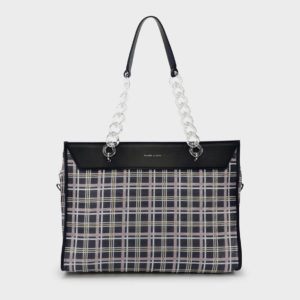 CHARLES & KEITH Printed Mesh Tote Bag