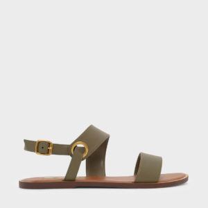 CHARLES & KEITH Asymmetrical Slingback Sandals