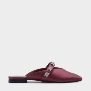 CHARLES & KEITH Embellished Flat Mules