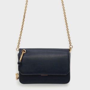 CHARLES & KEITH Circular Handle Front Flap Clutch