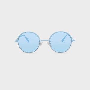 CHARLES & KEITH Metal Half Frame Sunglasses