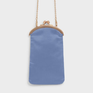 CHARLES & KEITH Satin Push-lock Clutch