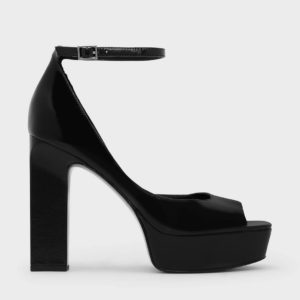 CHARLES & KEITH Blade Heel Platform Sandals