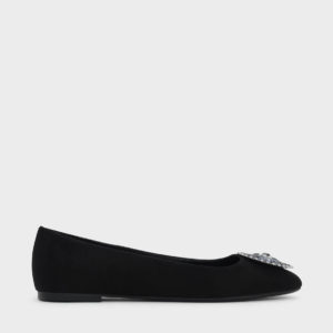 CHARLES & KEITH Embellished Pointed Ballerinas