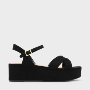 CHARLES & KEITH Crossband Flatforms