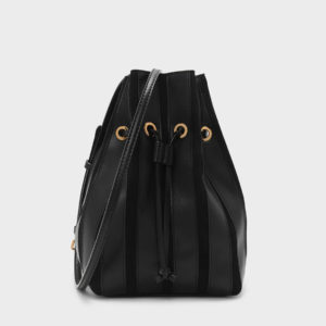 CHARLES & KEITH Panel Detail Drawstring Bag