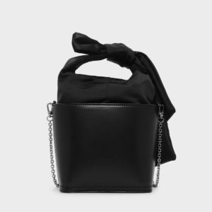 CHARLES & KEITH Bow Detail Handle Bucket Bag