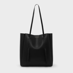 CHARLES & KEITH Weave Detail Tote